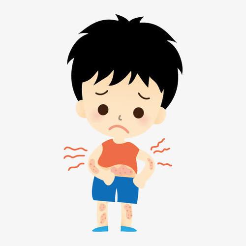 关键词 人物卡通动漫男孩肚子痛