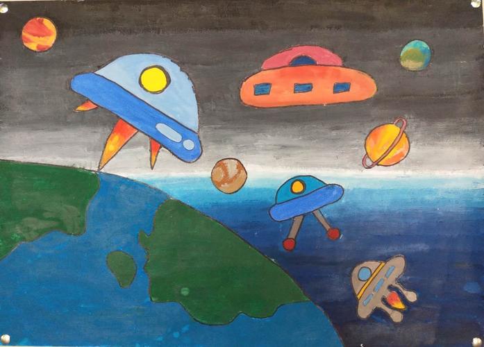 榕树下,梦起航 ——海南中学三亚学校2018年科技节科幻画比赛纪实