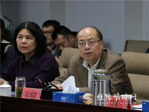 甘肃省委宣传部副部长,省广电局党组书记,局长彭鸿嘉