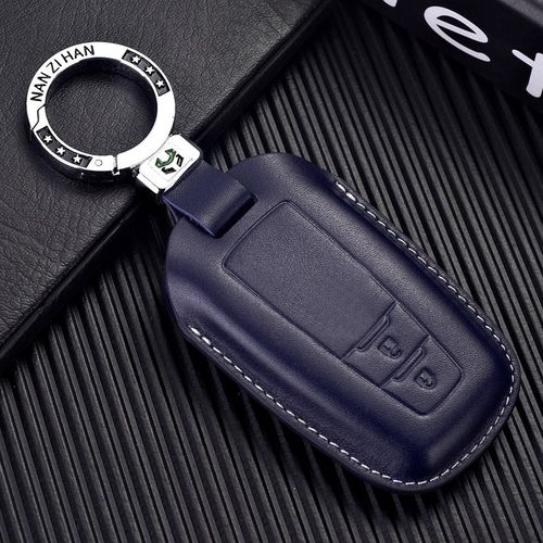适用于丰田chr奕泽钥匙套18 19款普拉多霸道卡罗拉荣放真皮遥控包