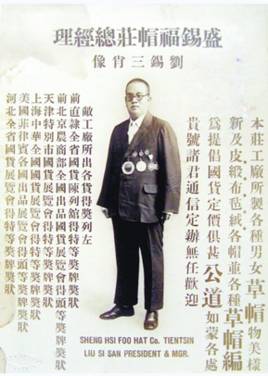 刘锡三(老字号帽庄"盛锡福"创始人)