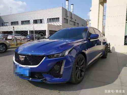 凯迪拉克ct5铂金汽车贴膜经典案例蓝色版组图