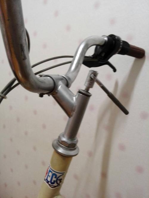 小自行车怎么调节把手高度,这个小杆杆又什么用?请高人指点!