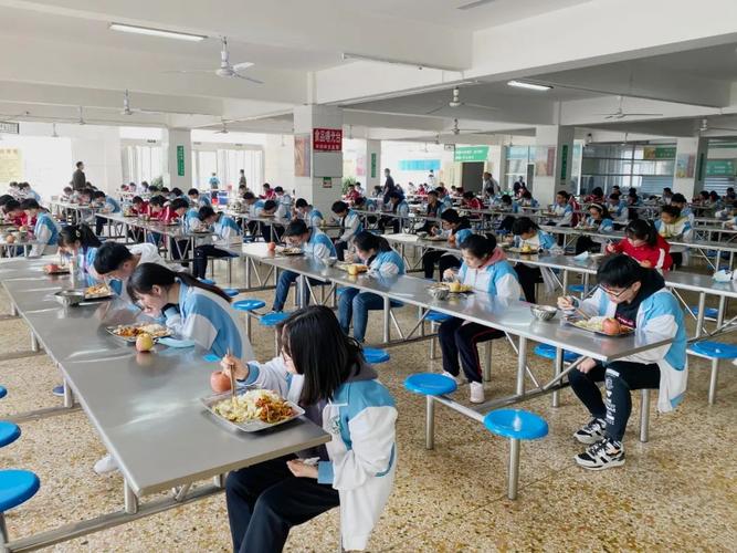 复学了,在学校食堂吃饭我都有坐在高考考场的感觉!不信你看吧