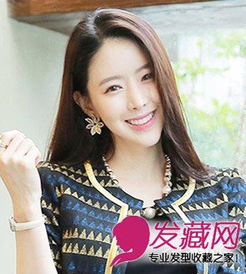 9款适合胖女生的发型 斜刘海清新瘦脸(5)