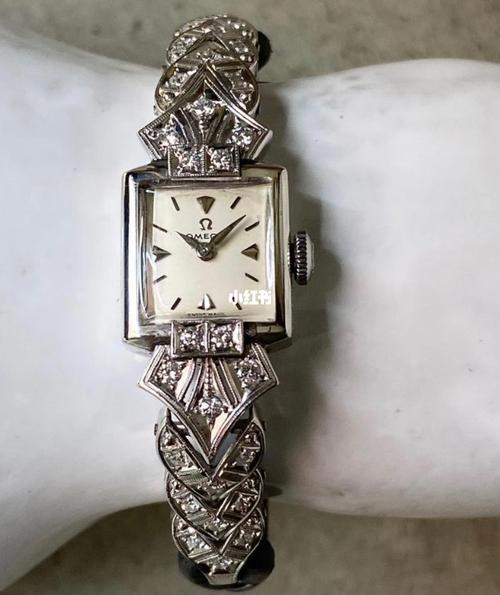 1940-50年代 omega欧米茄铂金机械表_omega怎么样_机械表_手表_钻石