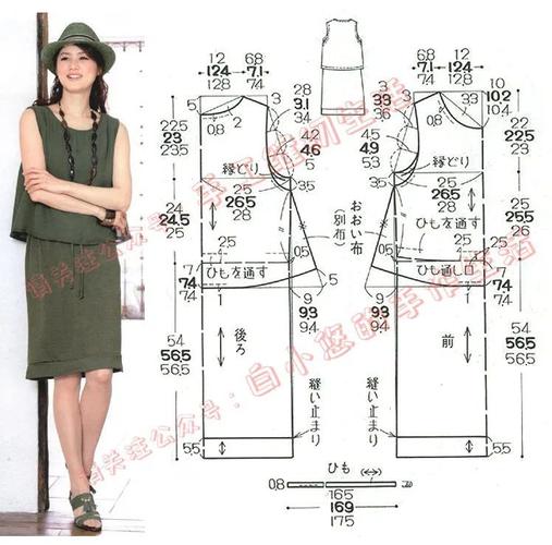 服装设计|20款夏日女装纸样(连衣裙/裙套装/短裤套装)