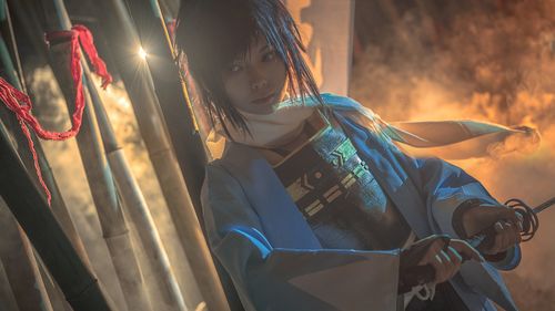 刀剑乱舞冲田组大和守安定cosplay怎么样?