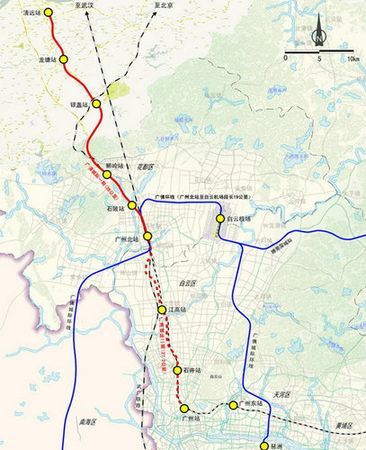 广州北2条铁路 2条地铁 2条城轨 还有30w/套洋房