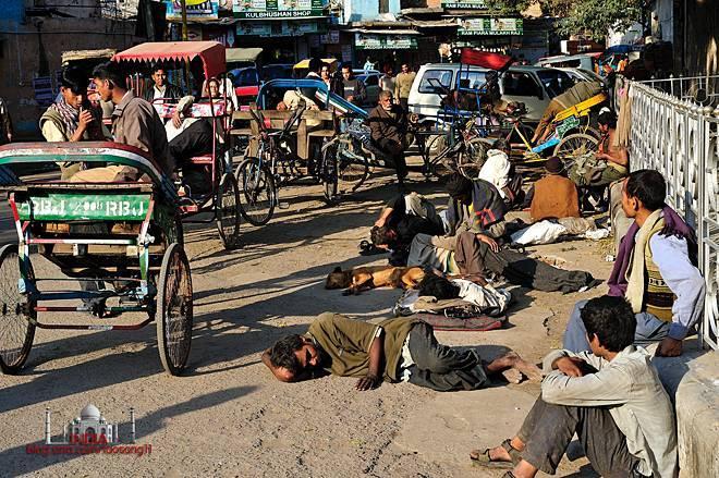 我是达人生活窘迫的印度车夫