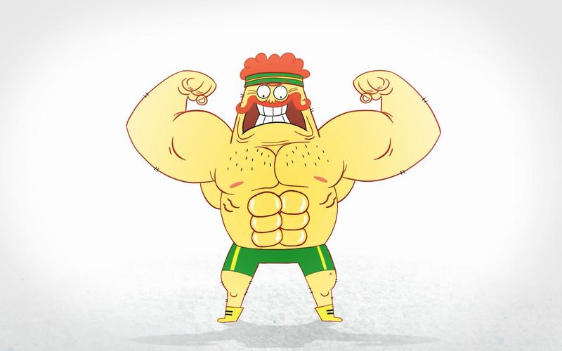 动画短片省省吧你的腹肌永远只有一块动画学术趴