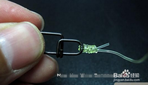 路亚钩线绑法图解