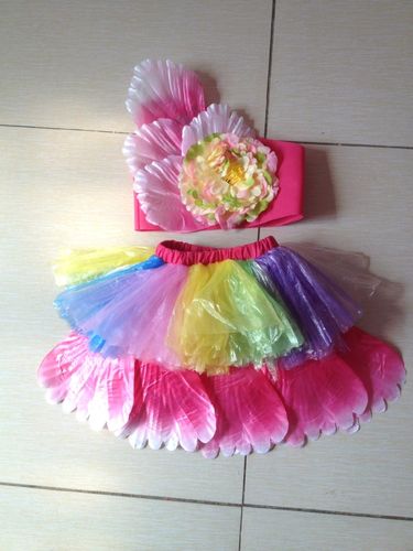 不织布环保手工diy制作衣服材料包表演服装幼儿园舞台走秀演出服