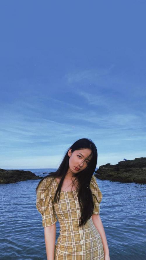 海边清纯气质美女迷人写真