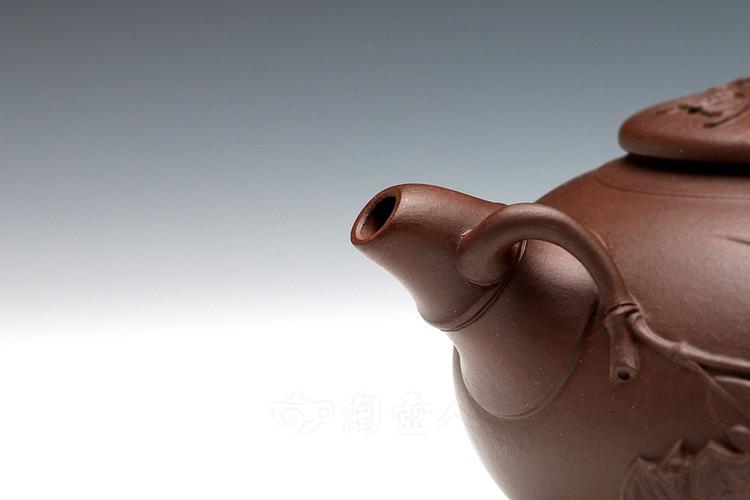 宜兴紫砂壶名家周菊英《祝福》紫砂壶原矿全手工优惠