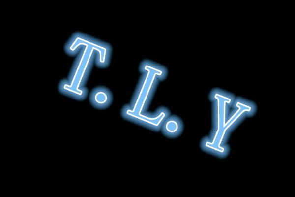 t.l.y三个英文字母的diy图片