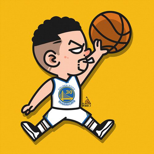 几张nba球员漫画