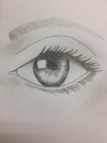 素描 眼睛