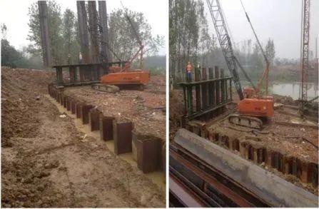 基坑围护之huw工法施工工艺图文详解