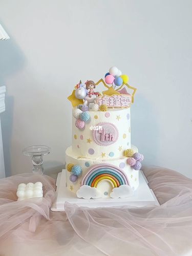 女孩蛋糕,周岁蛋糕,满月蛋糕,女宝宝蛋糕,女宝宝双层蛋糕,马鞍山蛋糕