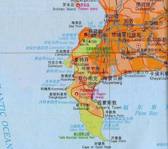 开普敦有着优越的地理交通区位,位于印度洋与大西洋重要的航线上,在