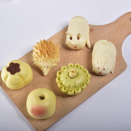 面果儿手工面点 舌尖上的中国3苹果柿子水果卡通糕点