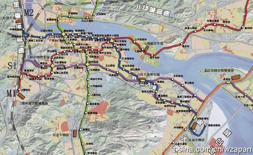 温州地铁规划图