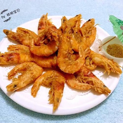 第8步,酥炸海虾这道美味绝对是宴客必备拿手大菜噢