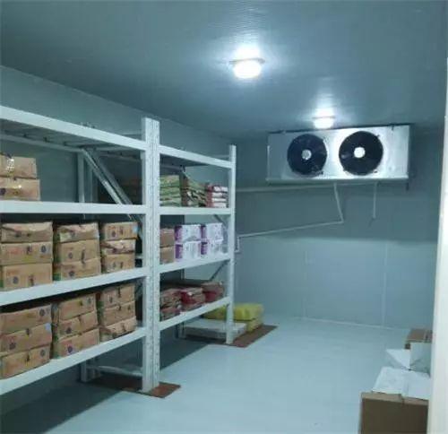 冷藏 冷冻的食堂冷库完工!