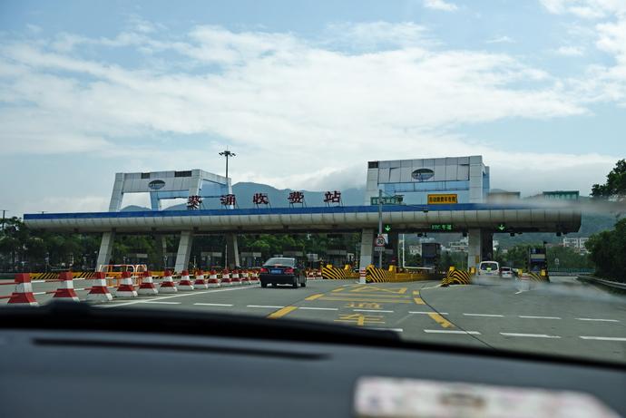 葵涌收费站,深圳一带叫"涌"的地方很多