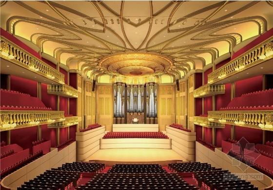 武汉琴台音乐厅的功能区