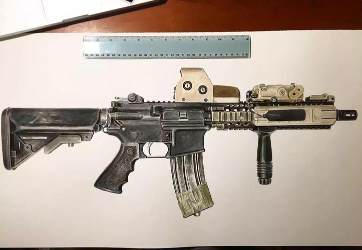 【出神入化】看看喜欢枪械的画师用铅笔画下的武器