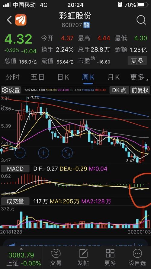 彩虹股份吧(600707.
