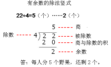 有余数的除法竖式教案