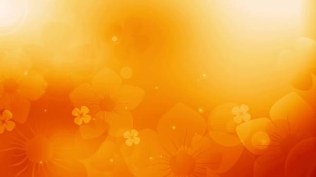 【mpg】暖色动态鲜花旋转花纹led大屏幕高清视频背景素材