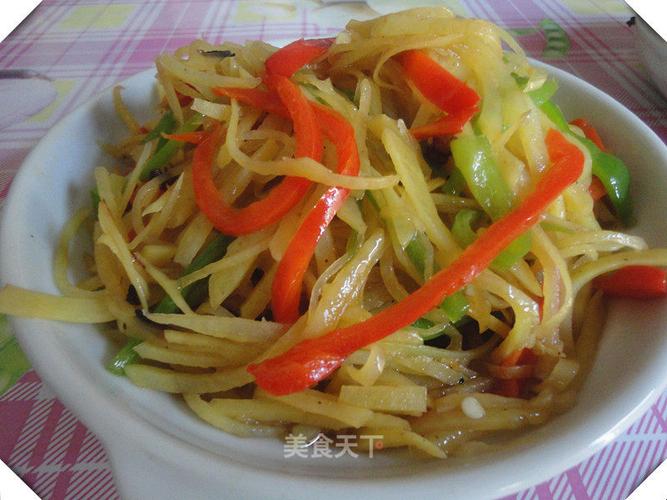 双椒土豆丝