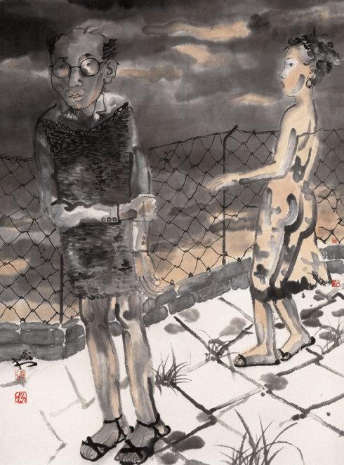 绘画作品大吉推介(五)——刘庆和国画写意人物作品(20