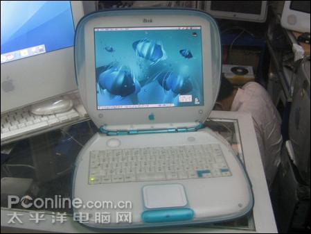 苹果笔记本贝壳机ibook g3是一款相当旧的笔记本了,其采用了300m hz