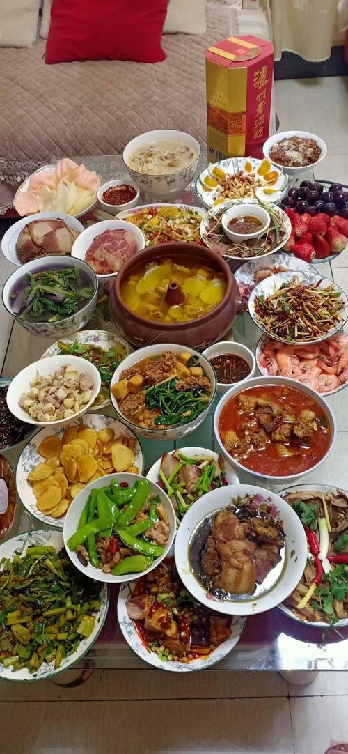 刚刚,一大波昭通人的年夜饭照片流出!