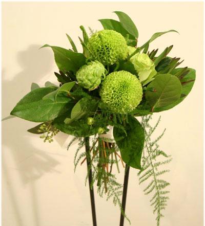 [转载]各色乒乓菊的手捧花