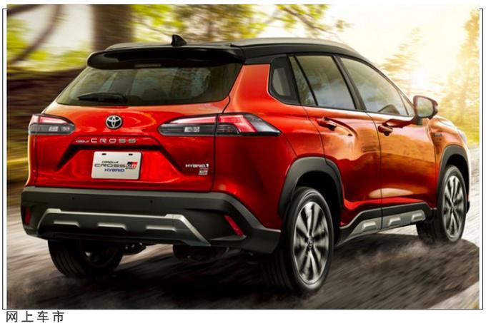 丰田推运动版suv,上街回头