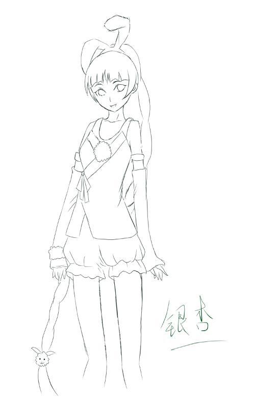 先发一张小舞【其实只画了小舞= =】