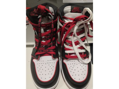 aj1红外线,花样鞋带系法_airjordan_搭配_the horse shoe bar攻略