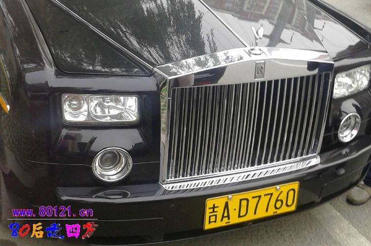 长春街头吉a车牌的劳斯莱斯豪车