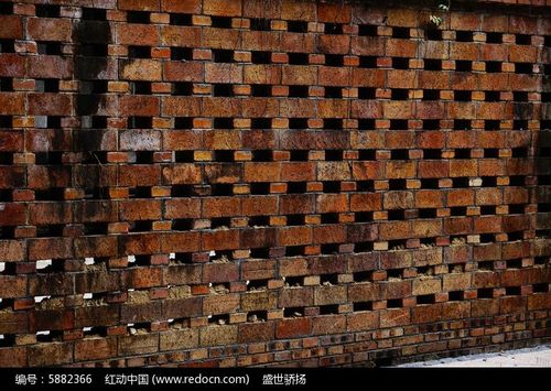 透风砖墙高清图片下载_红动中国