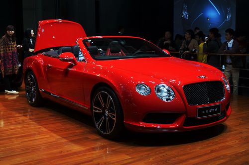 2012广州车展豪车荟萃!