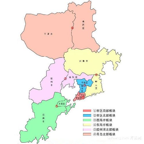 青岛2020行政区划