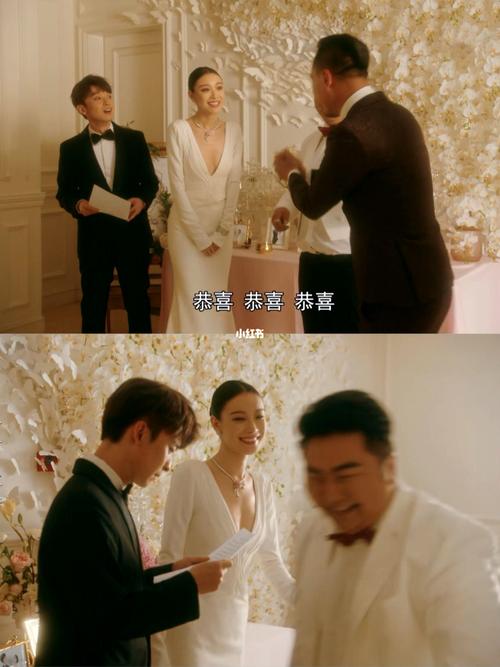 get流金岁月朱锁锁同款婚纱,倪妮气质满分!