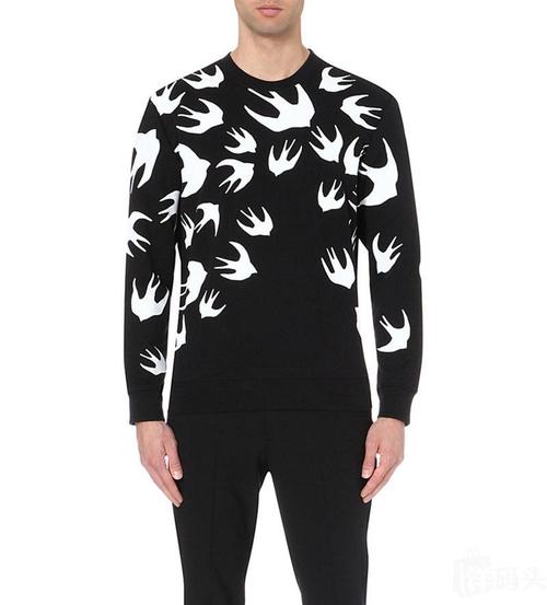 mcq alexander mcqueen 秋冬新款麦昆 男士 经典燕子