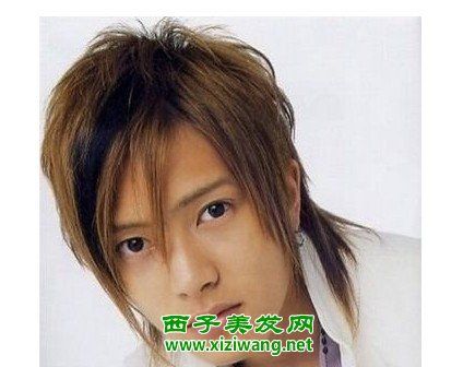 最个性男生长碎发发型图片 扮个性男生必备_男士发型